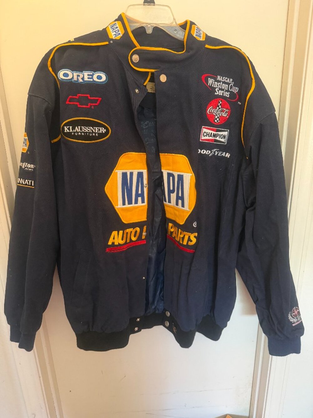 NASCAR Michael Waltrip #15 NAPA Racing Jacket M XXL